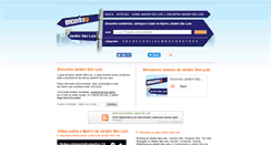 Desktop Screenshot of encontrajardimsaoluis.com.br